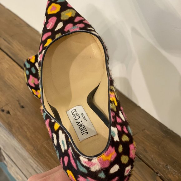 BUNDLE Jimmy Choo London Calfskin Pumps & Handbag - Picture 3 of 12